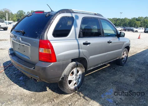 2007 Kia Sportage Lx из США, поврежденный, VIN KNDJF724177301504